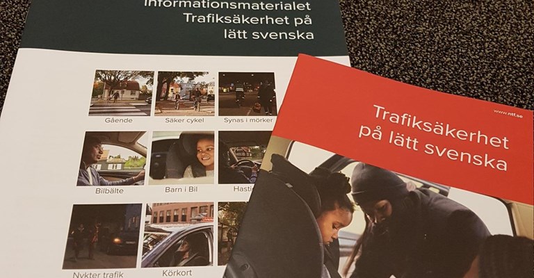 Uppdaterat material Trafiksäkerhet på lätt svenska